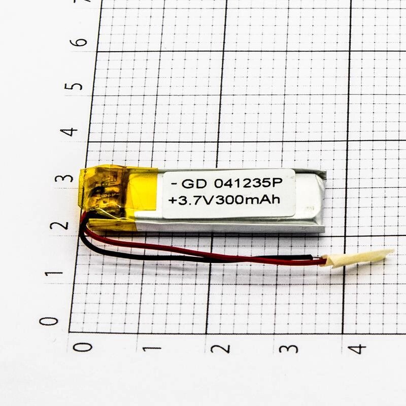 Акб універсальний 12*35*4 180mAh Polymer battery від компанії da1 - фото 1