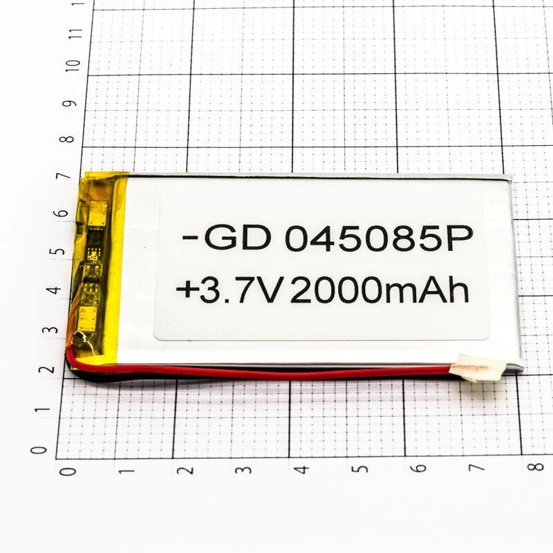 Акб універсальний 50*85*4 мм 2500mAh Polymer battery від компанії da1 - фото 1