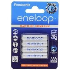 Ак. Panasonic Eneloop aaA LR03 750 mAh Ni-Mh 2 шт. пач.