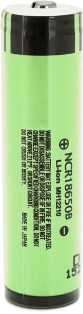 Аккумулятор 18650 Li-Ion Panasonic NCR18650B Protected 3400mAh 6.8A 4.2/3.6/2.5V від компанії da1 - фото 1