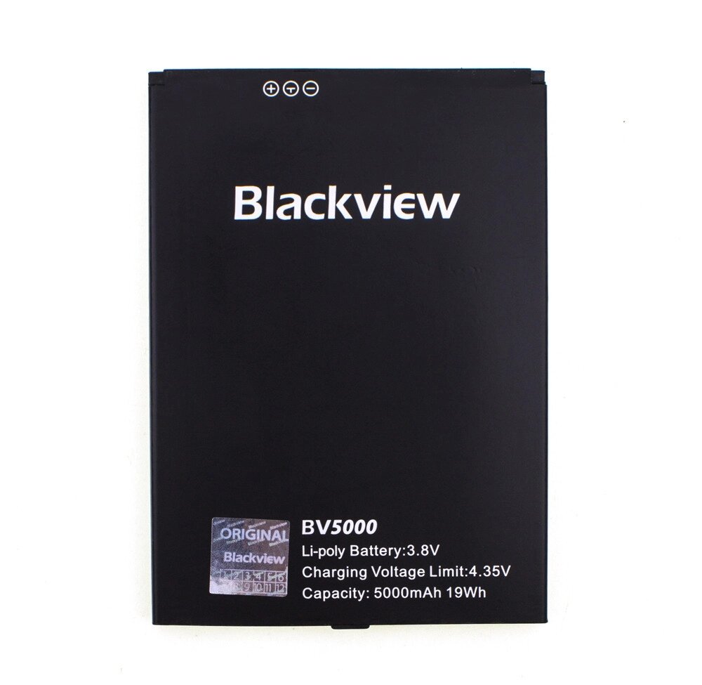 Аккумулятор Blackview BV5000 5000 mAh від компанії da1 - фото 1