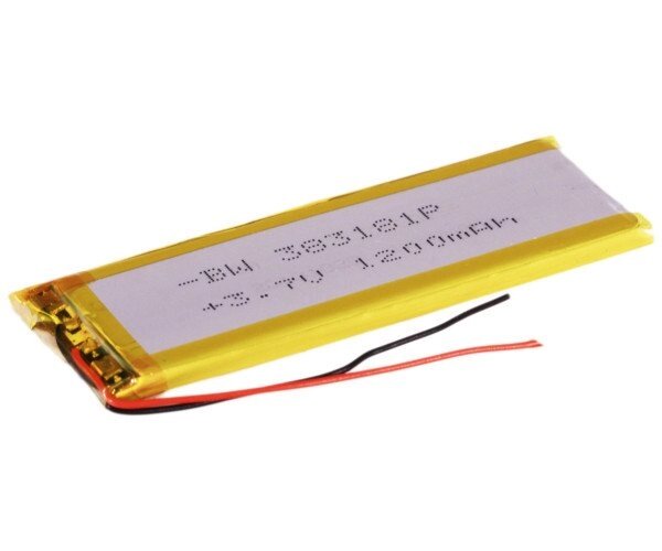 Акумулятор 31*81 на 1200mAh батарея універсальна для китайських айфонів від компанії da1 - фото 1