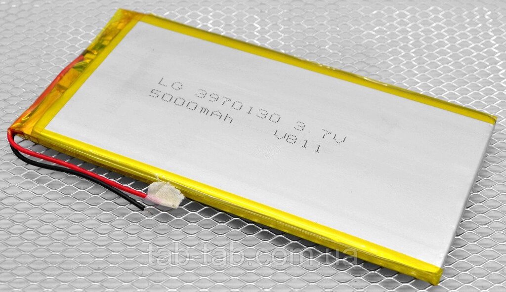 Акумулятор 4*60*125 мм універсальний для планшетів 3500 mAh від компанії da1 - фото 1