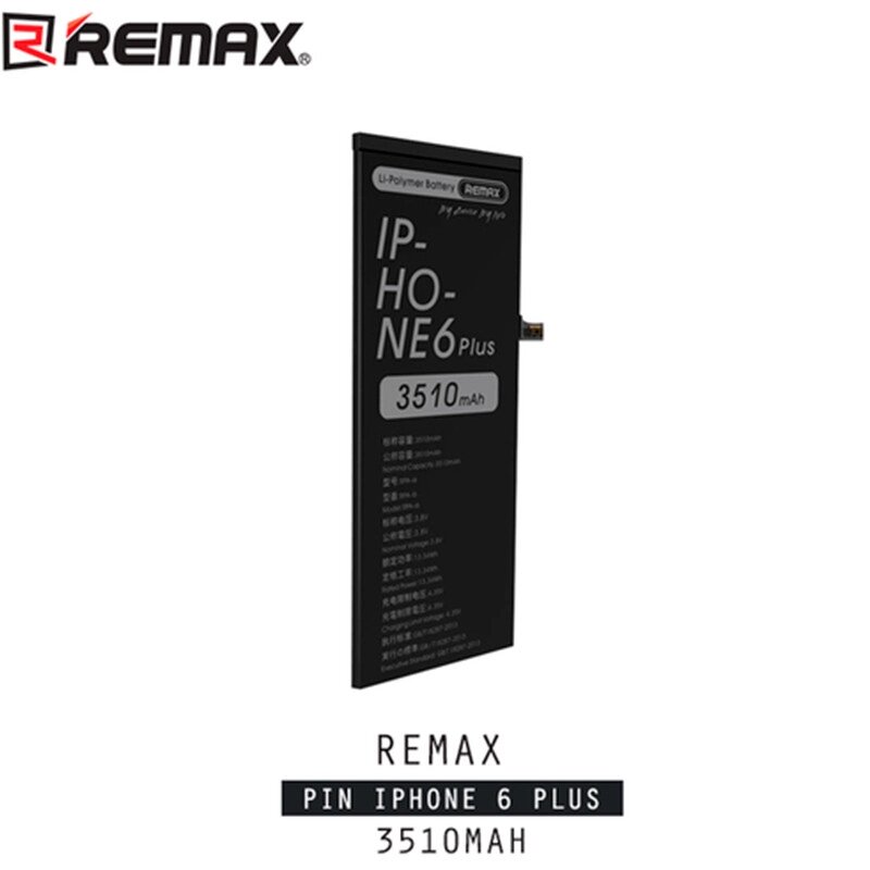 Акумулятор REMAX для iPhone 6 plus RPA-i6  3510mAh від компанії da1 - фото 1