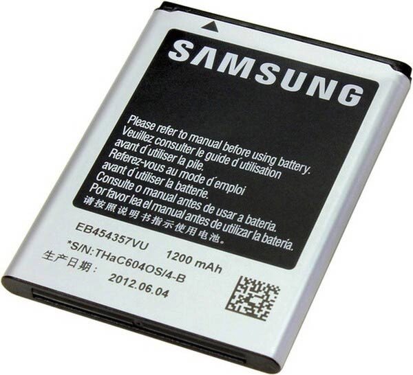 Акумулятор Samsung eb454357v для s5360 — 1200 mah від компанії da1 - фото 1