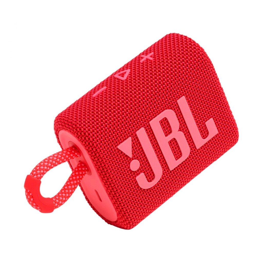 Акустика бездротова JBL GO3 (JBLGO3RED) портативна колонка червона від компанії da1 - фото 1