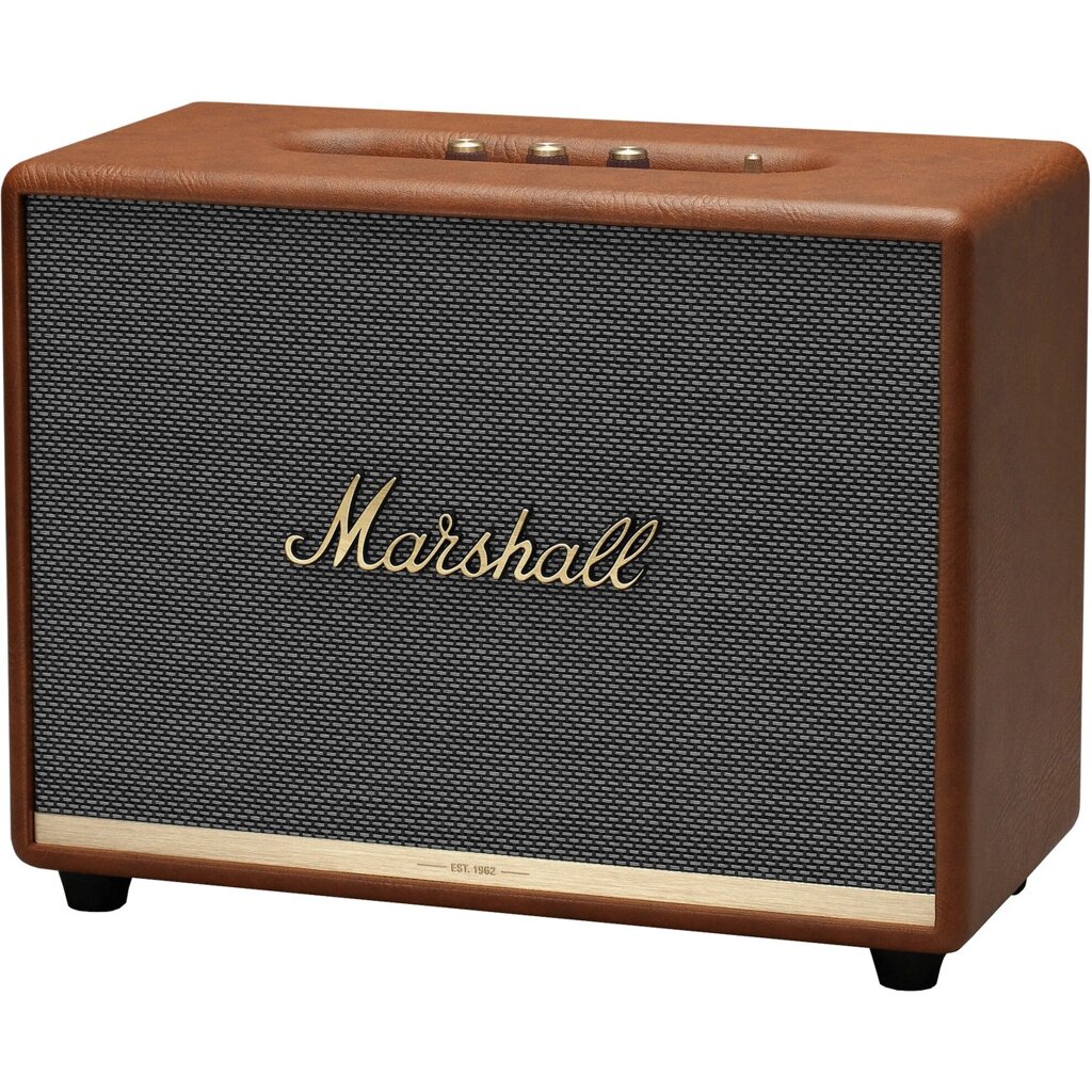 Акустика бездротова Marshall Loudest Speaker Woburn II Bluetooth колонка коричнева від компанії da1 - фото 1