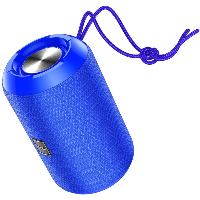 Акустика HOCO Trendy sound sports wireless speaker IPX5 HC1 бездротова синя від компанії da1 - фото 1