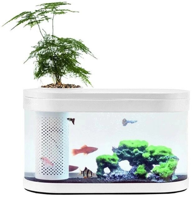 Аквариум Xiaomi Geometry Fish Tank Aquaponics Ecosystem (HF-JHYG001) від компанії da1 - фото 1