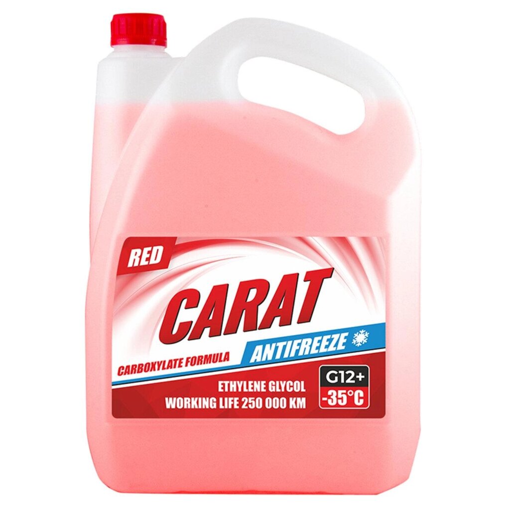 Антифриз CARAT G12+ RED (червоний) 4,3 кг від компанії da1 - фото 1