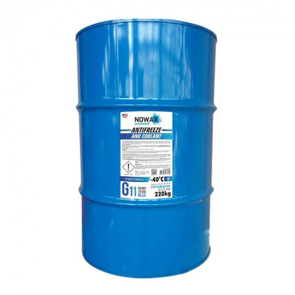 Антифриз NOWAX Концентрат G11 (синій) 220 кг від компанії da1 - фото 1