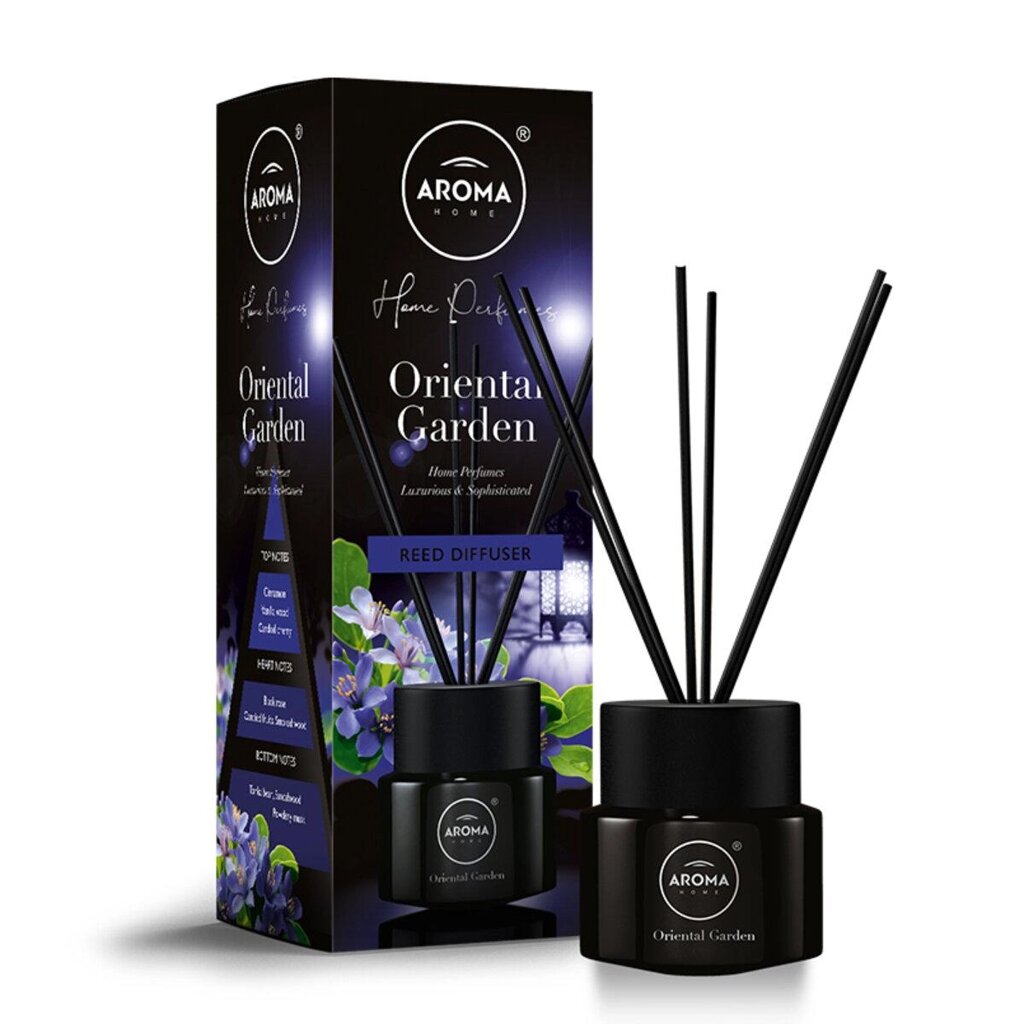 Ароматичні палички Aroma Home Black Series Sticks — Oriental Garden 100 мл від компанії da1 - фото 1