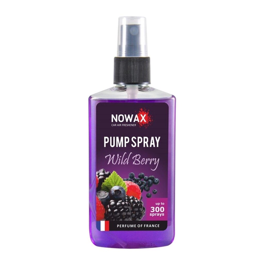 Ароматизатор дика ягода Nowax Pump Spray Wild Berry 75ml від компанії da1 - фото 1