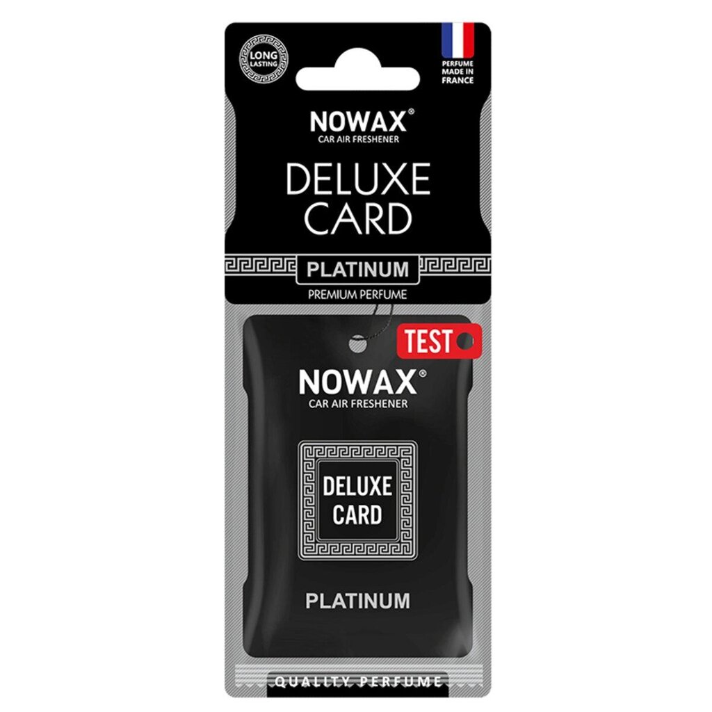 Ароматизатор Nowax Delux Card Platinum, 6g від компанії da1 - фото 1