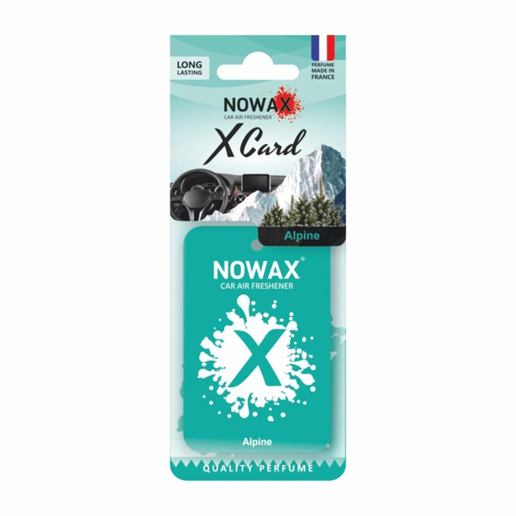 Ароматизатор Nowax X Card Alpine NX07533 від компанії da1 - фото 1