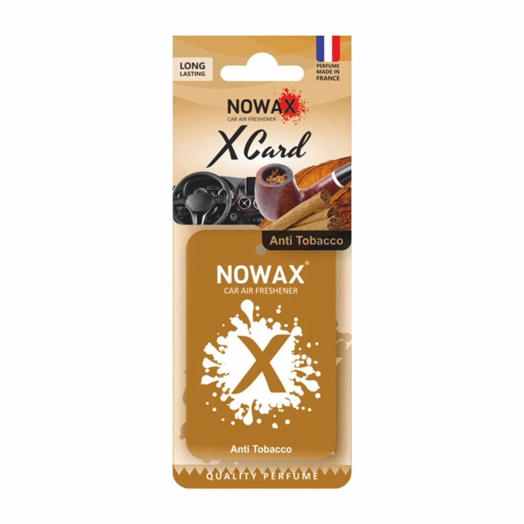 Ароматизатор Nowax X Card Anti Tobacco NX07543 від компанії da1 - фото 1