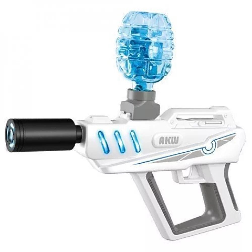 Автомат із гідрогелевими кульками M7 Laser Water Bullet Gun білий від компанії da1 - фото 1