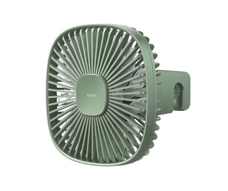 Автомобільний вентилятор Baseus Seat Fan (CXZR-06) зелений від компанії da1 - фото 1