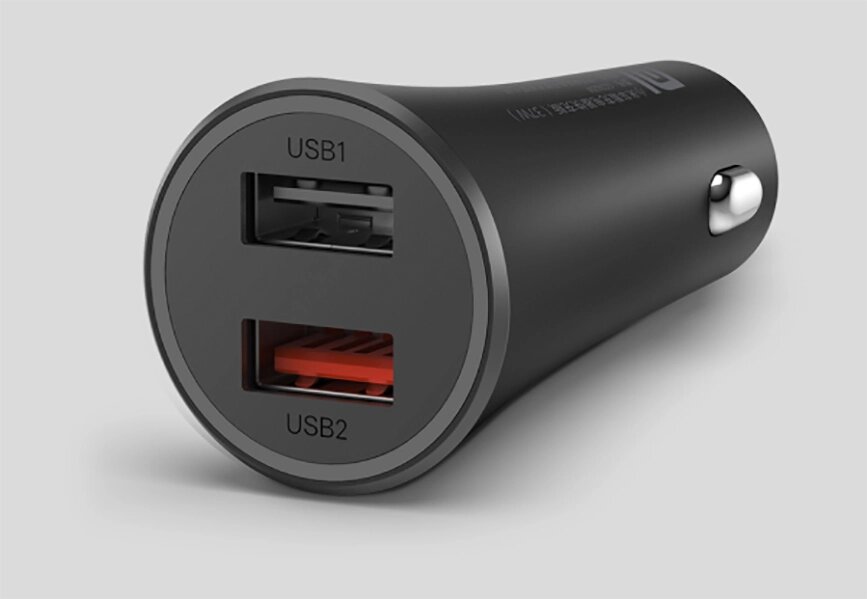 Автозарядне Xiaomi Mi Car Fast Charger 37 W 2 порти преміумклас від компанії da1 - фото 1