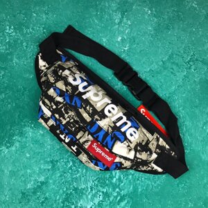 Бананка Суприм Supreme сумка на пояс або груди велика 50 см