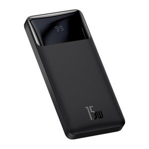 Батарея зовнішня BASEUS Bipow Digital Display Power bank 10000 mAh (PPDML-I01) чорний