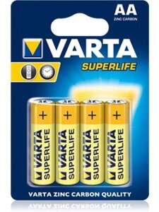 Батарейка VARTA Superlife R6 (AA) 4 шт. пач.
