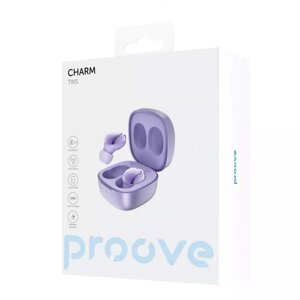 Бездротові навушники Proove Charm TWS фіолетові