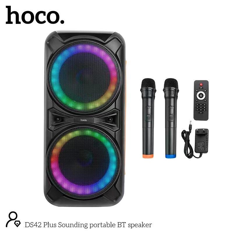 Бездротова акустика-караоке HOCO DS42 PLUS Sounding BT speaker від компанії da1 - фото 1