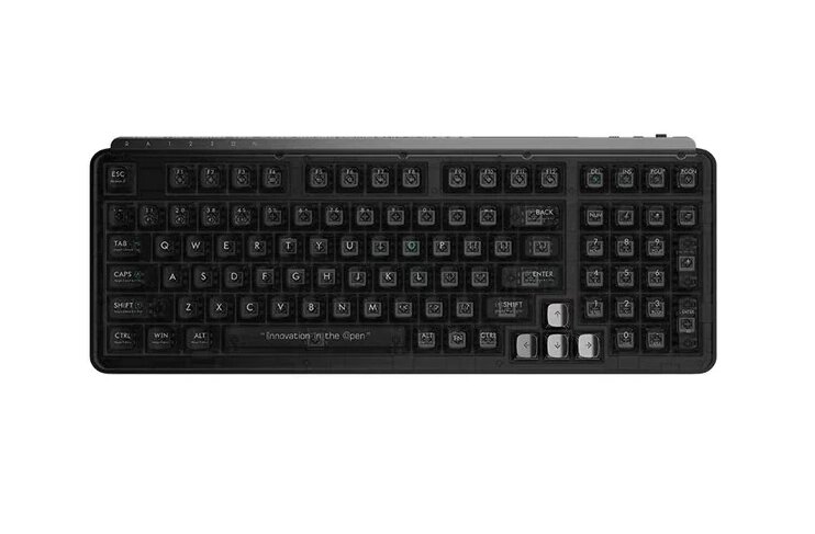 Бездротова клавіатура Xiaomi Miiw Customized Mechanical Keyboard BlackIO98 Dark Silver (3262407) від компанії da1 - фото 1