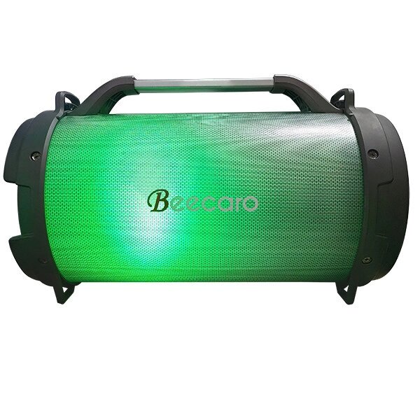 Бездротова колонка Beecaro RX28 18 Ватів RGB підсвітка ФМ-радіо від компанії da1 - фото 1