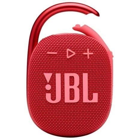 Бездротова колонка JBL Clip 4 (JBLCLIP4RED) з карабіном-петлею від компанії da1 - фото 1