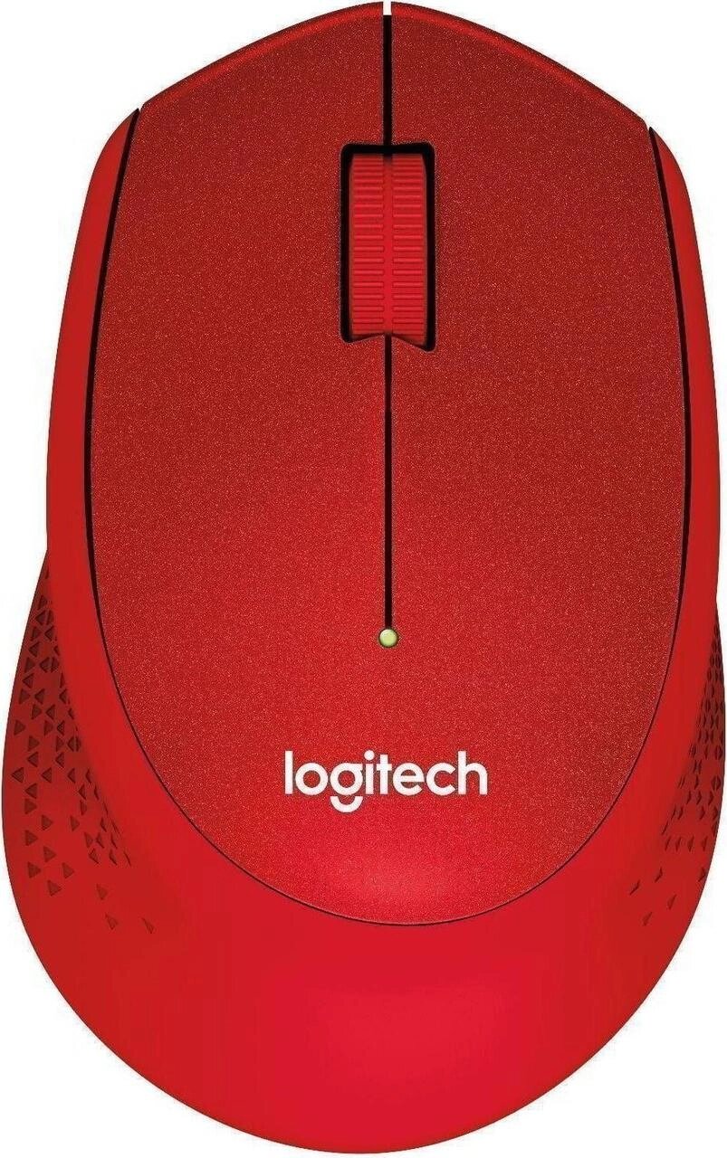 Бездротова миша Logitech M330 Silent Plus (910-004911) червона від компанії da1 - фото 1