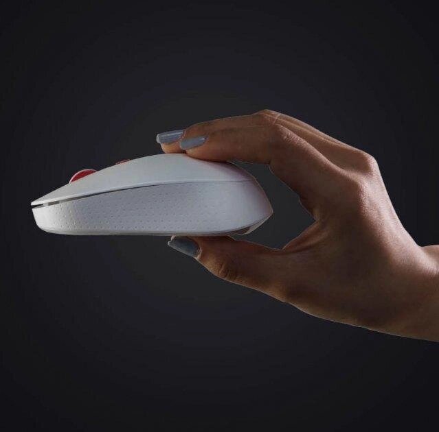 Бездротова мишка Xiaomi Miiiw Wireless Mute Mouse MWMM01 біла від компанії da1 - фото 1