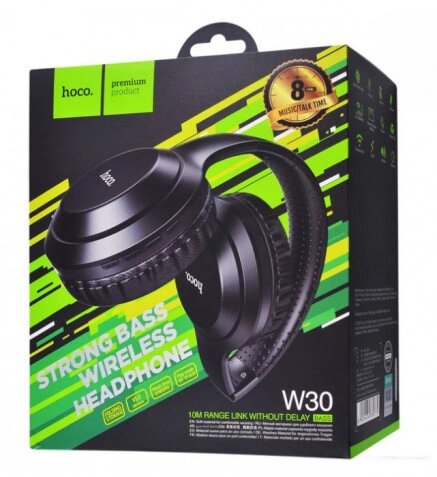 Бездротові навушники Hoco W30 Fun Move Wireless Headphones 8 годин від компанії da1 - фото 1