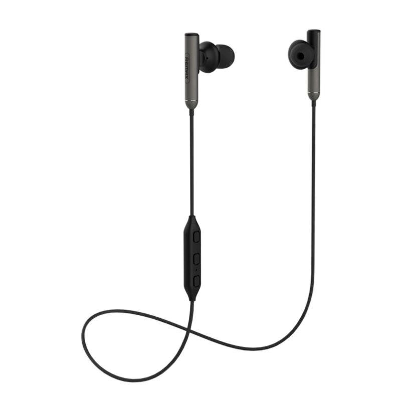 Бездротові навушники Stereo Bluetooth Headset Remax RB-S9 Black від компанії da1 - фото 1