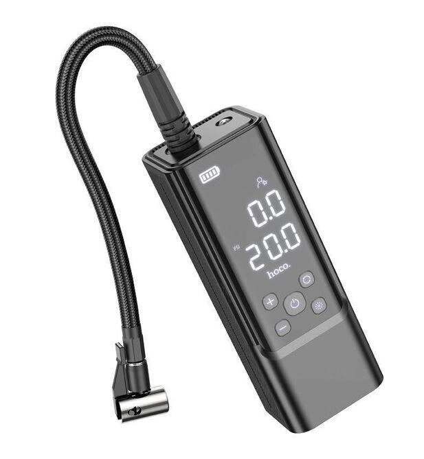 Бездротовий акумуляторний компресор HOCO ZP7 Maddy portable smart air pump 5000 мА·год від компанії da1 - фото 1