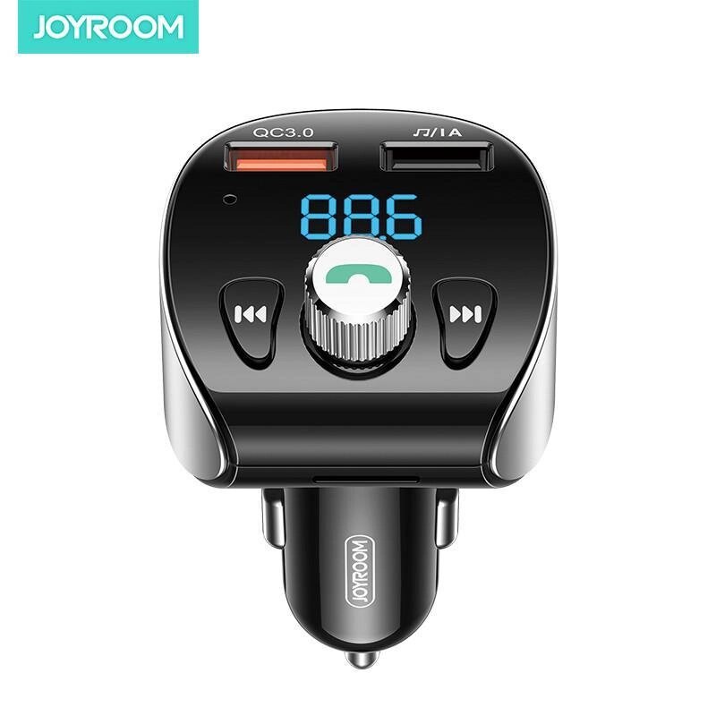 Бездротовий передавач-адаптер для авто JOYROOM with Bluetooth FM Shadow Series JR-CL02 від компанії da1 - фото 1