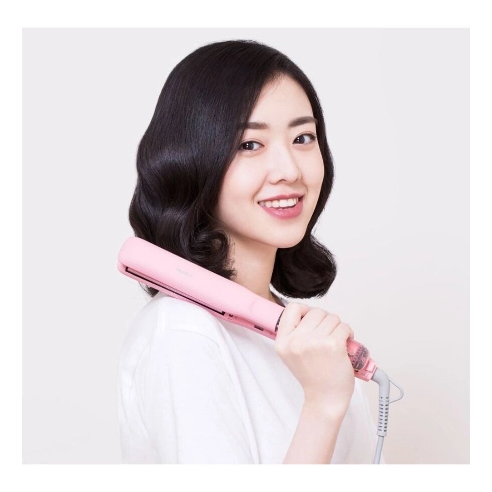 Бездротовий прасочку для волосся Xiaomi Yueli Hair Straightener Pink (HS-525) від компанії da1 - фото 1