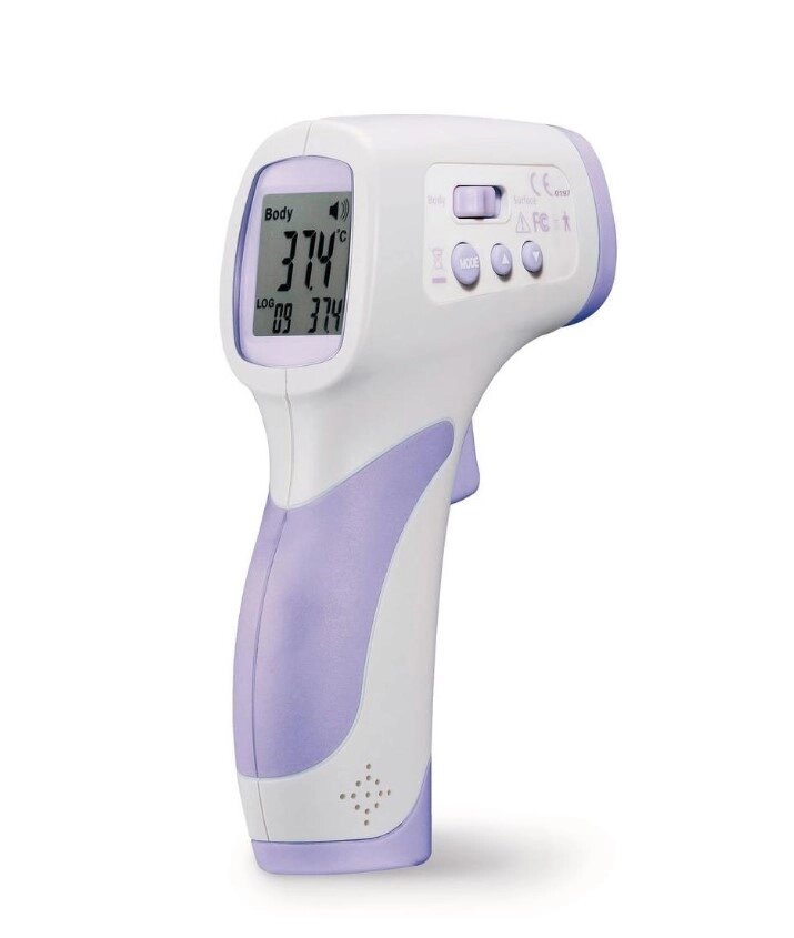 Безконтактний термометр Infrared Forehead Temperature Purple MOKARWAY від компанії da1 - фото 1