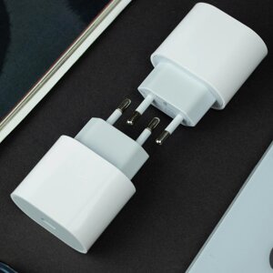 Блок живлення 20 Вт Apple USB-c power adapter PD зарядний швидкий