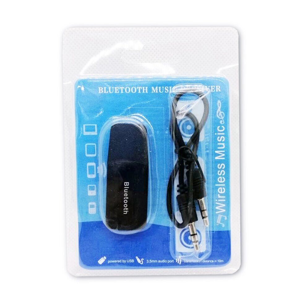 Bluetooth-адаптер USB + AUX аудіоприймач від компанії da1 - фото 1