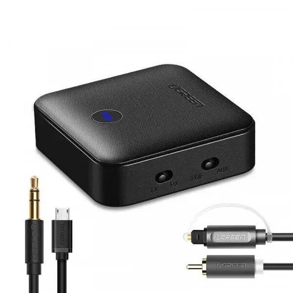 Bluetooth Transmitter Receiver Ugreen CM144 Aptx HD 5.0 (LY) (3.5 + optical fiber) (70158) від компанії da1 - фото 1