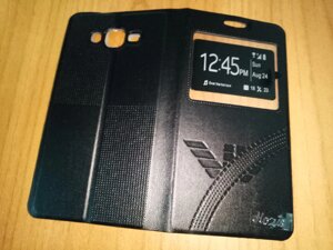 Чохол книжка Samsung J700 Galaxy J7 2015 року з вікном Hozis