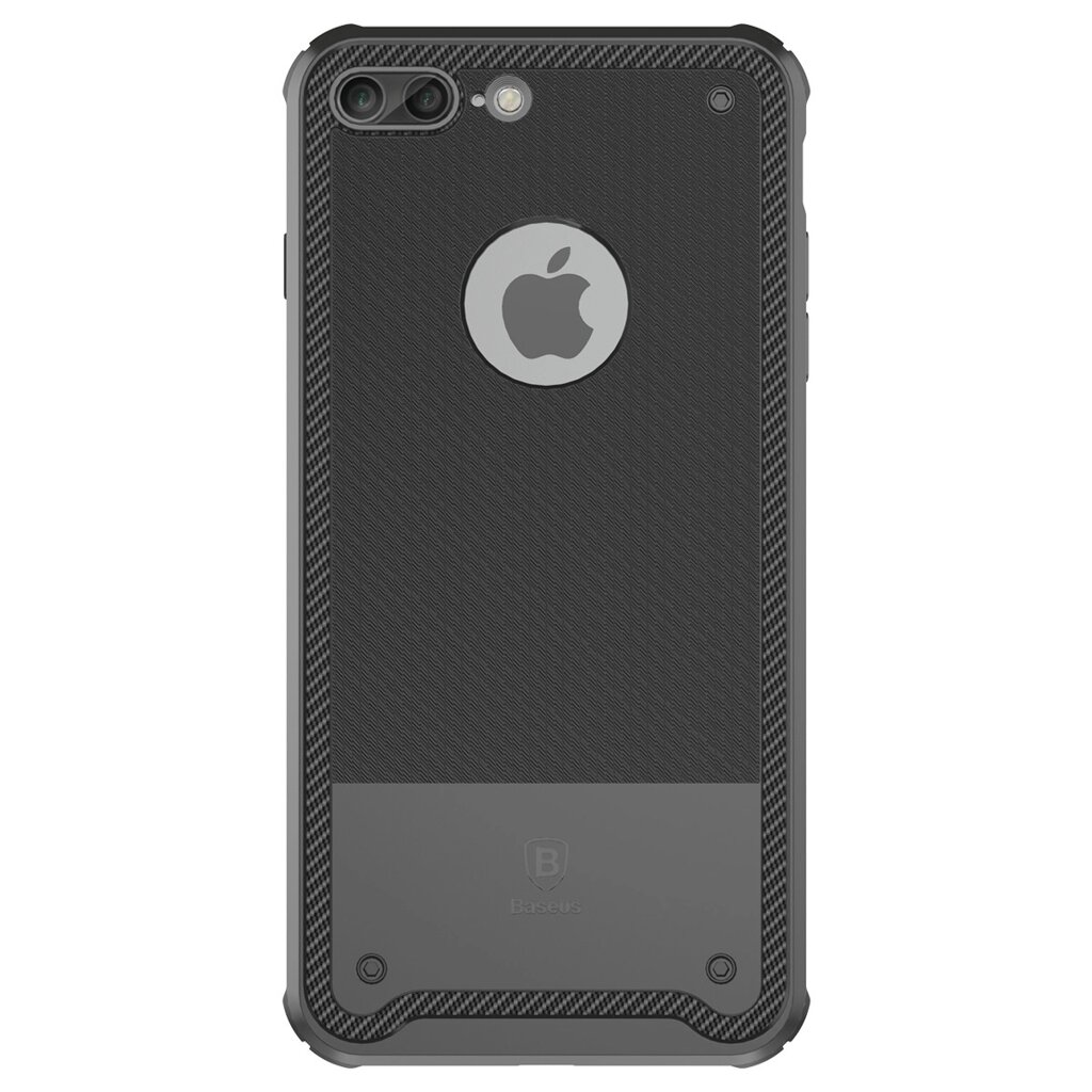 Чохол Baseus для iPhone 8 Plus/7 Plus Shield Black (ARAPIPH7P-TS01) від компанії da1 - фото 1