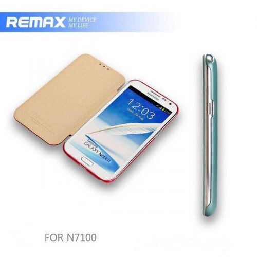 Чохол-книжка Samsung N7100 Galaxy Note II Remax Design Ice Cream рожевий від компанії da1 - фото 1