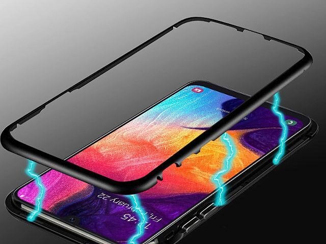 Чохол магнітний Samsung A50 Case Magnetic Frame повний захист 360° від компанії da1 - фото 1