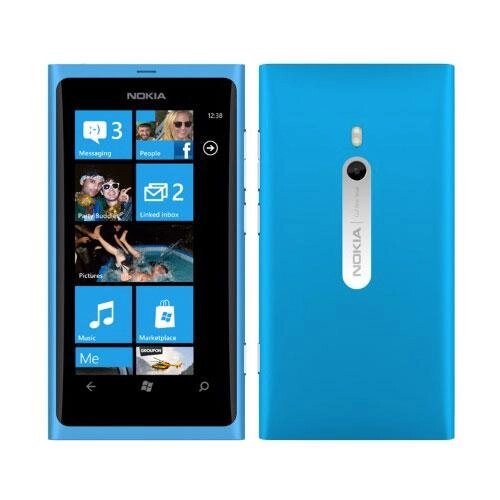 Чохол накладка Nokia Lumia 800 пластиковий прозорий від компанії da1 - фото 1