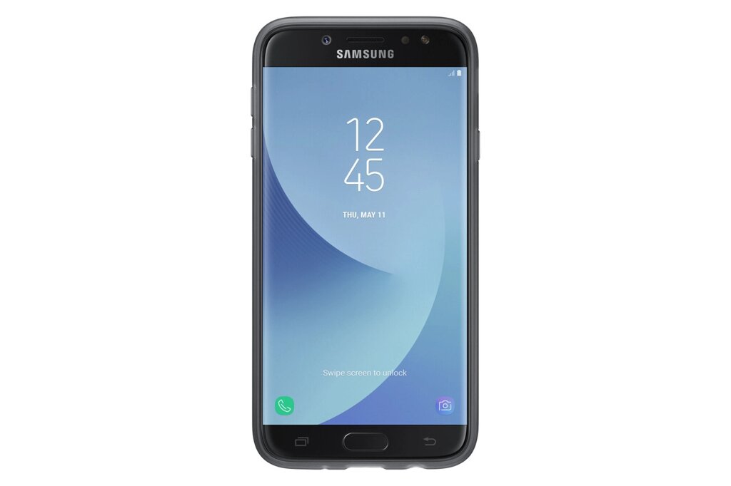 Чохол-накладка samsung Galaxy J7 (2017) EF-AJ730 силіконова чорна (EF-AJ730TBEGRU) від компанії da1 - фото 1