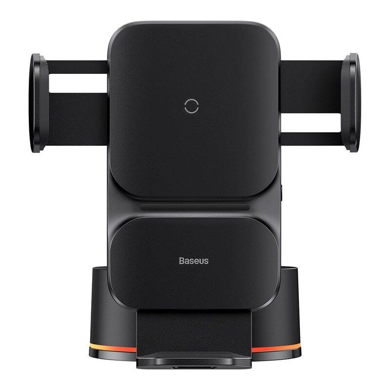 Держатель Baseus Wisdom Auto Alignment Car Mount Wireless Charger (Suction base) |15W| від компанії da1 - фото 1