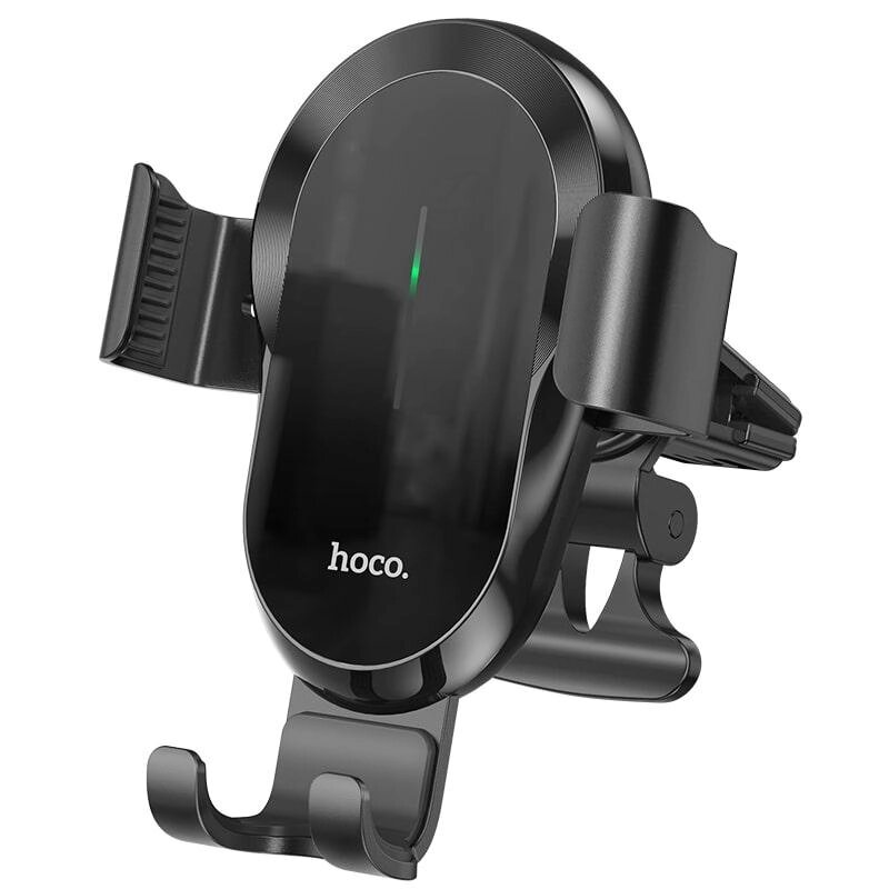 Держатель HOCO CA105 Guide three-axis linkage wireless charging car holder 15W Max| від компанії da1 - фото 1